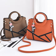 Women's bags 2021 new bag women's European and American big bag fashion women's bag slung slung single-shoulder handbag