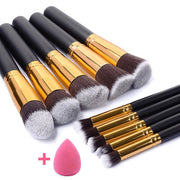 10pcs makeup brushes