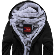 Plus Fleece Sweater Men S Casual Sport Fleece Hooded Jackets