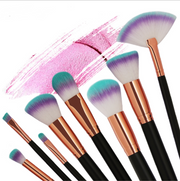 8 makeup brushes