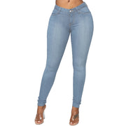 Explosive Style Jeans Women European Style Women'S Skinny Jeans Pencil Pants Xl