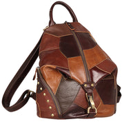 Backpack Women's Head Layer Cowhide Willow Nails