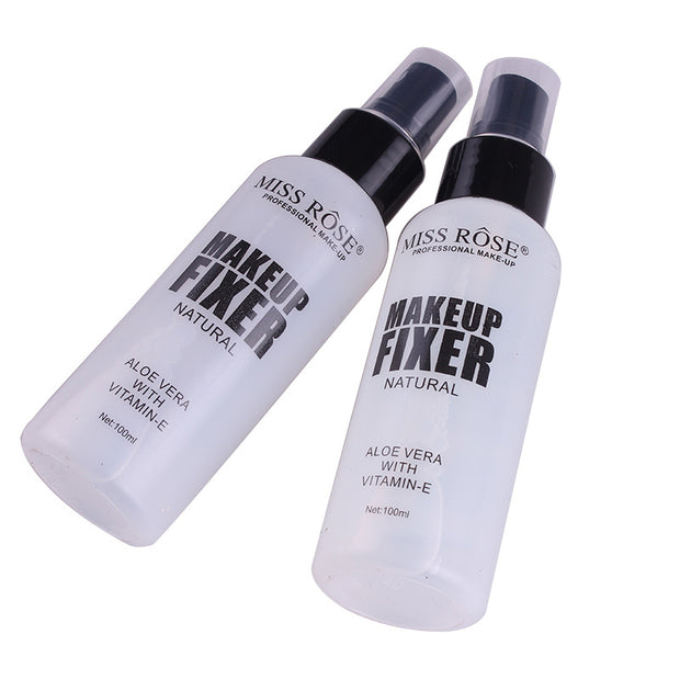 Clear makeup setting spray