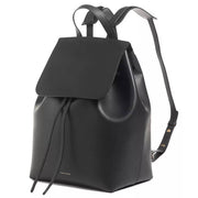 Travel handbag leather drawstring