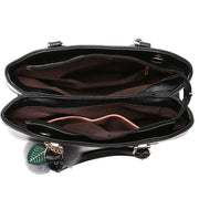 2021 new fashion handbags handbags leather bag and hang the hair ball single shoulder bag