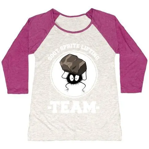SOOT SPRITE LIFTING TEAM 女式三重混纺棒球 T 恤