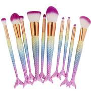 Makeup fishtail brush