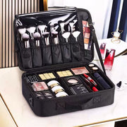 New Fashion Women Cosmetic Bag Travel Makeup Professional Make Up Box Cosmetics Pouch Bags Beauty Case for Makeup Artist