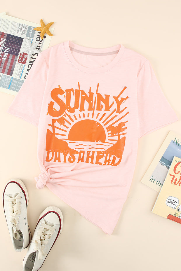 SUNNY DAYS AHEAD T 恤