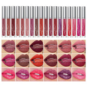 Lipstick 18 Count Lip Gloss Set Matte Velvet Lip Gloss