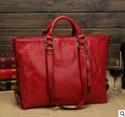 Amazon female bag 2021 new oil wax skin European and American fashion bag big brand shoulder bag handbag