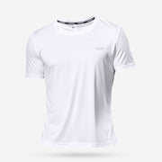 100% Polyester T Shirt For Men Sportswear Casual Collar Camisetas Sports Top Quick Dry and Lightweight Clothing Men&#39;s Tracksuit