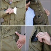 M65 Military Tactical Jackets Men Waterproof Windbreaker Jacket Male Hooded Coat Outdoor Fishing/Trekking Hiking Jackets