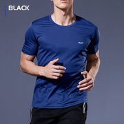 Multicolor Quick Dry Short Sleeve Sport T Shirt Gym Jerseys Fitness Shirt Trainer Running T-Shirt Men&#39;s Breathable Sportswear