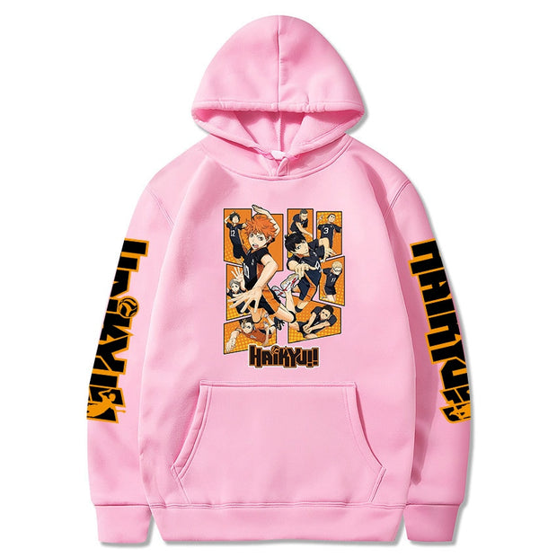 Anime Haikyuu Hoodies Sweatshirts Men/women Hip Hop Streetwear Hoodie Anime Hoodies Men&#39;s Sweatshirts