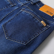Cotton Men&#39;s Jeans Denim Pants Brand Classic Clothes Overalls Straight Trousers for Men Black Oversize Large Size 35 40 42 44 46
