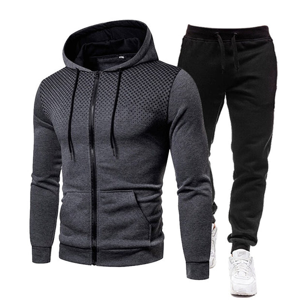 2022 Men&#39;s Sets Hoodies+Pants  Autumn and Winter Sport Suits Casual Sweatshirts Tracksuit Sportswear Custom Logo