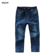 On sale Boy&#39;s Jeans Casual Solid Cotton 100% Denim Children&#39;s Jeans clothing For 3-14 Years Spring/Autumn wear