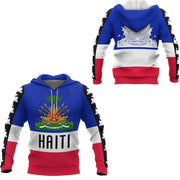 Tessffel Country Emblem Flag Caribbean Sea Haiti Island Retro Pullover Men/Women Tracksuit Jacket 3Dprint Streetwear 连帽衫 A-4