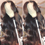 4X4 Body Wave Closure Wig Brazilian Body Wave Lace Front Wig HD Transparent Lace Frontal Wigs Wavy Lace Front Human Hair Wigs