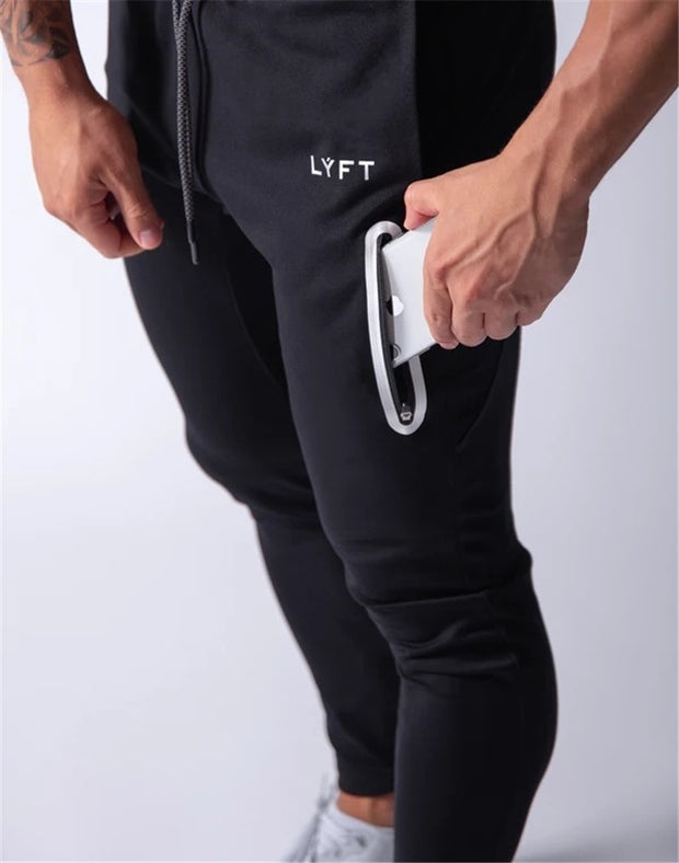 JP&UK LYFT 2022 New Sport Pants Men Joggers Sweatpants Running Pants Workout Training Pants Trousers Male Gym Fitness Sportswear