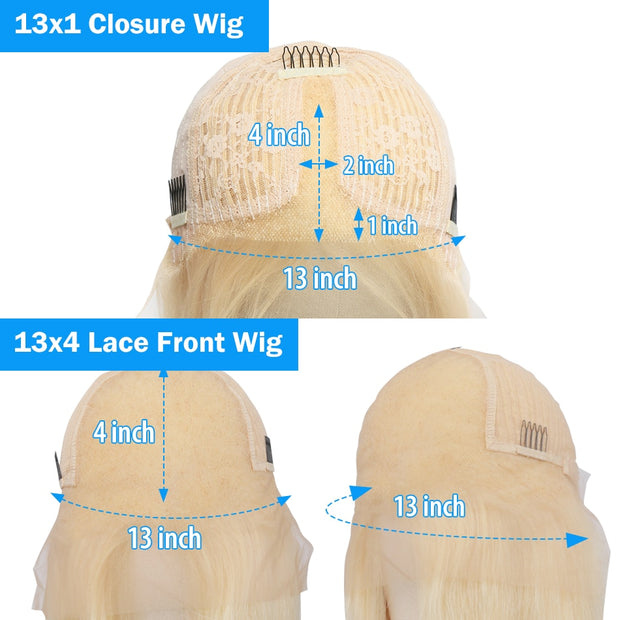 613 13x4 Lace Front Wig Short Bob Wig 150 Denstity Honey Blonde Human Hair Wigs Remy Straight Brazilian Hair T Part Lace Wig