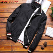 MANTLCONX 加大码 M-8XL 休闲夹克男士春秋外套男装夹克和外套男士夹克男装品牌