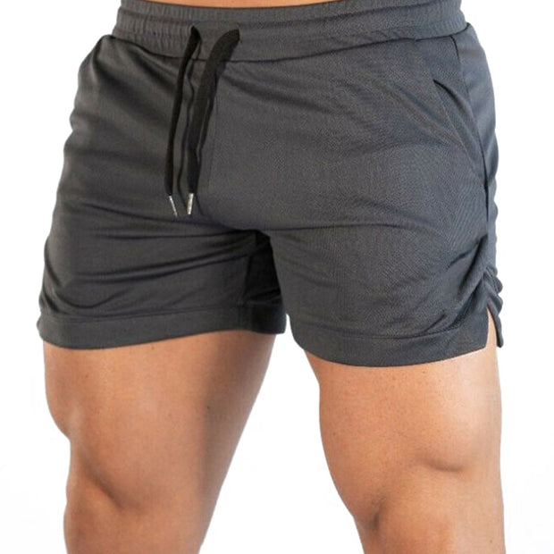 男士运动休闲短裤健身训练跑步系带短裤运动服健身长裤2021新款