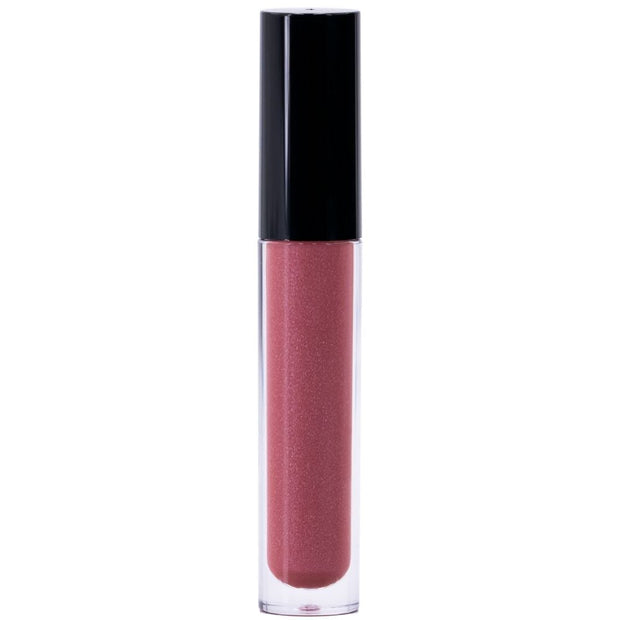 Crimson Pink Glitter Lip Gloss