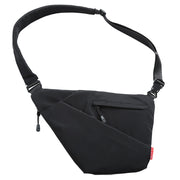 Pistol Gun Bag Men&#39;s Ultra-thin Chest Personal Messenger Bag Anti-theft Multi-function Shoulder Crossbody Bag Rich Compartment