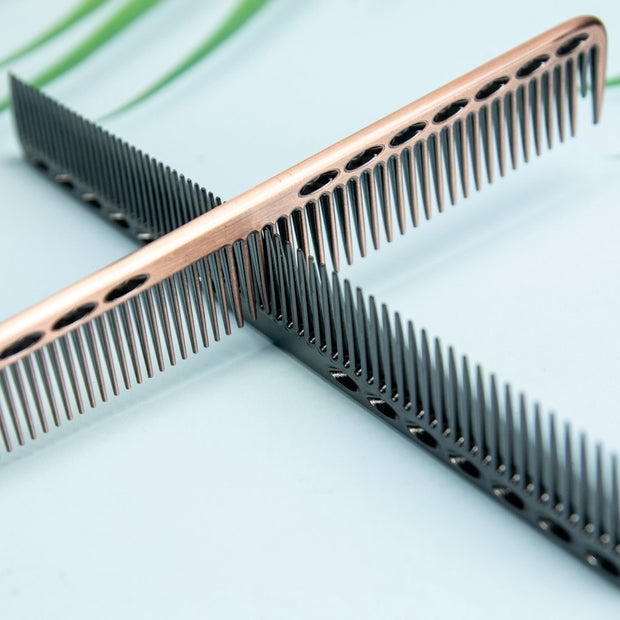 Space Aluminuml Hair Comb Pro Hairdressing Combs расческа для волос Hair Cutting Dying Hair Brush Barber Tools Salon Accessaries
