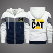 2022 新款 Cat Caterpillar Tractor 男士服装运动衫男夹克羊毛保暖连帽衫 Quality SportWear Harajuku Outwear