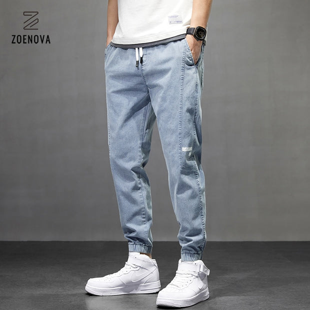 Men&#39;s Jean 2022 Jogger Harem Pant Men Pants Harajuku Cargo Jeans Cotton Casual Harem Denim Hip Hop Sweatpants Male Trousers