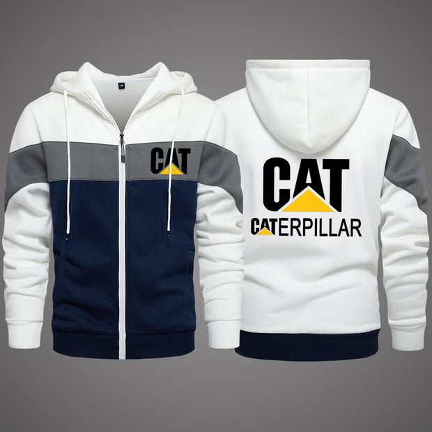 2022 New Cat Caterpillar Tractor Men's Clothing Sweatshirts Male Jackets Fleece Warm Hoodies Quality SportWear Harajuku Outwear