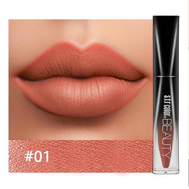 Ladies Fashion 6 Colors Non-Fading Non-stick Cup Lip Gloss