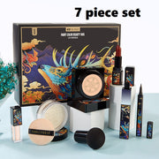 Elk Makeup Nine-piece Set Makeup Powder Air Cushion BB Cream Lipstick Affordable Makeup Set