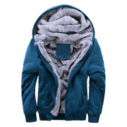 Plus Fleece Sweater Men S Casual Sport Fleece Hooded Jackets