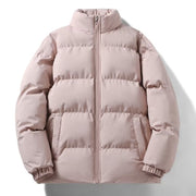 Cotton coat women and men's coat in autumn and winter loose stand collar cotton coat ins versatile cotton jacket coat