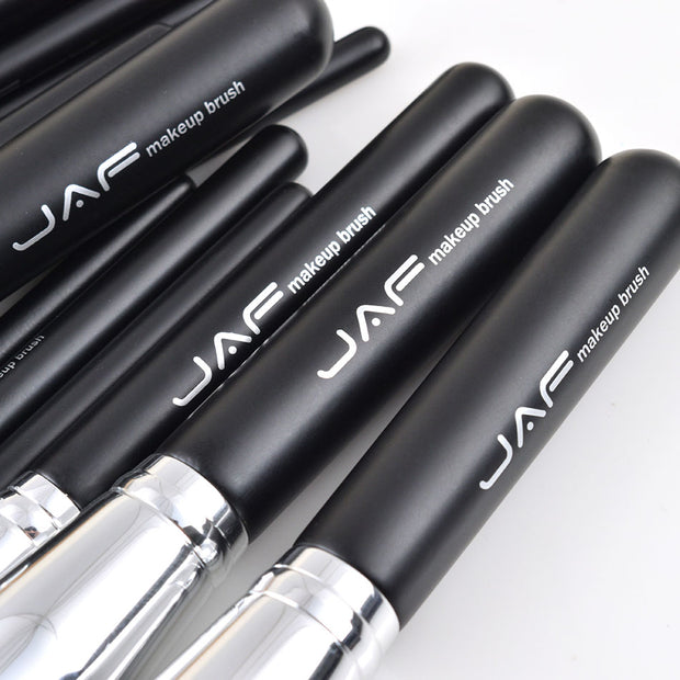 JAF 24pcs Makeup Brushes Tools 100% Vegan Make Up Artist Kit Brushes for Makeup Professional Brush Set #J2425yc-B