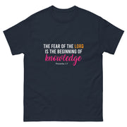 APsavings - La crainte du Seigneur est le début de la connaissance - tee-shirt classique