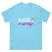 APsavings -The fear of the Lord is the beginning of knowledge - Unisex classic tee